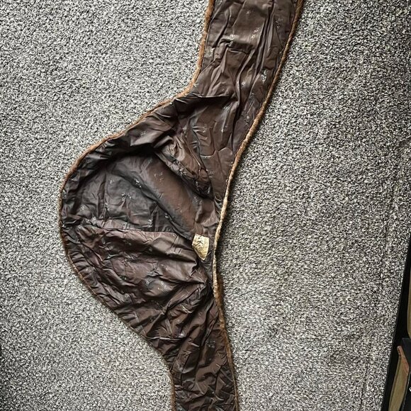 Vintage Kellers Fine Furs Brown Genuine Fur Shawl Luxury Coastal Grandma Chic - Picture 6 of 8